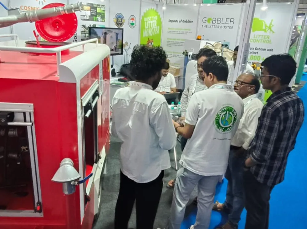 Team at IFAT 2025 showcasing environmental solutions