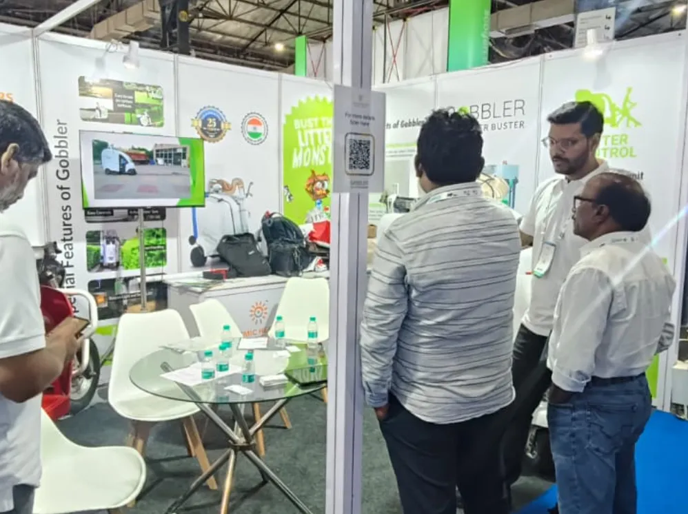 Exhibition stall at IFAT 2025 event
