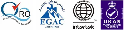 ISO certification badge internationally certified company