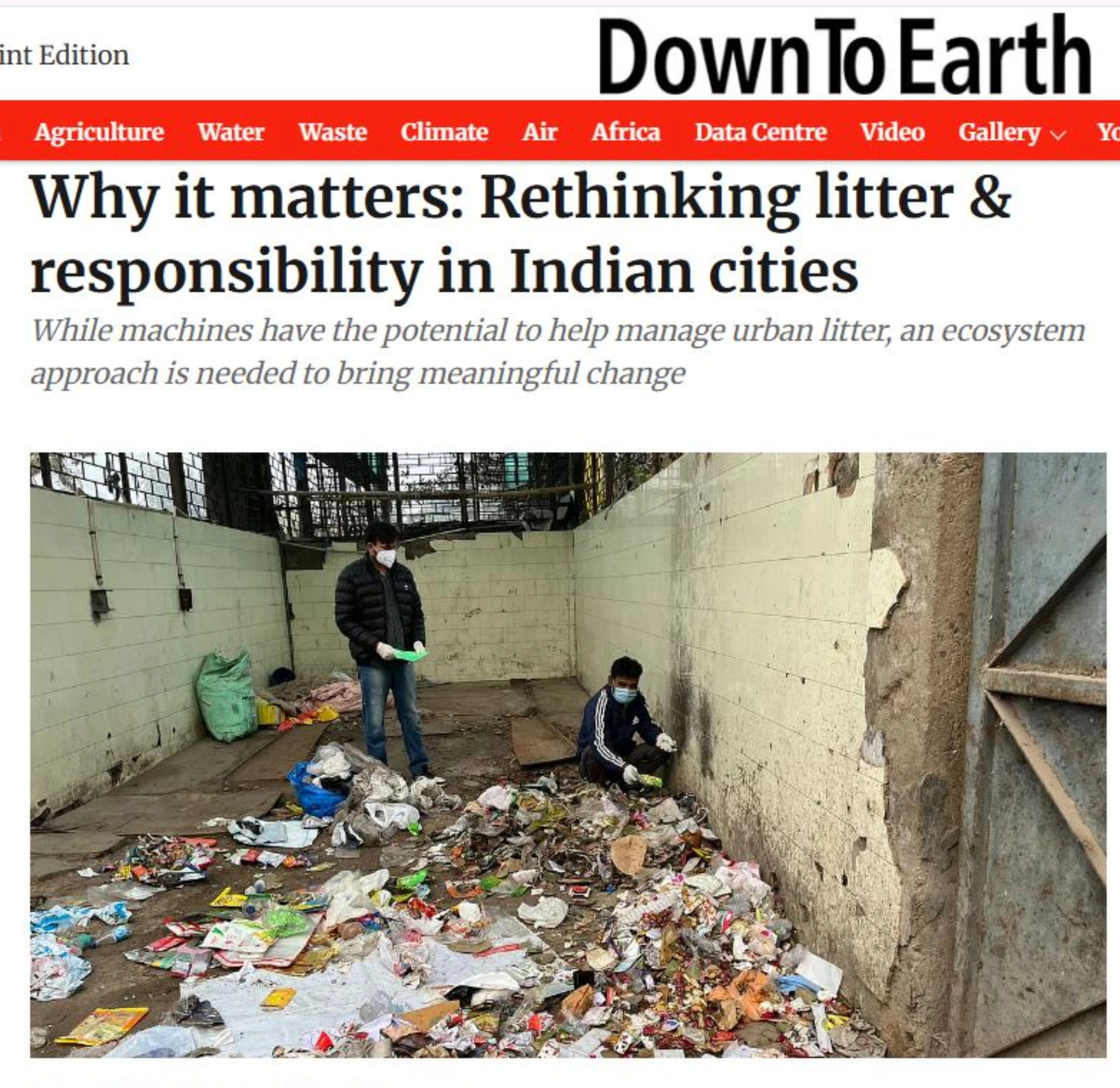 Cosmic Healers Featured for Revolutionising Urban Cleanliness