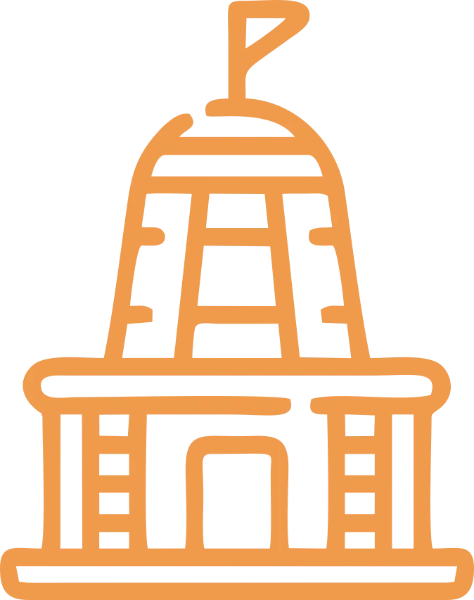 Religious place of worship icon